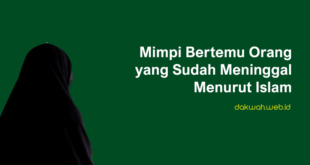 mimpi orang yang sudah meninggal menurut islam