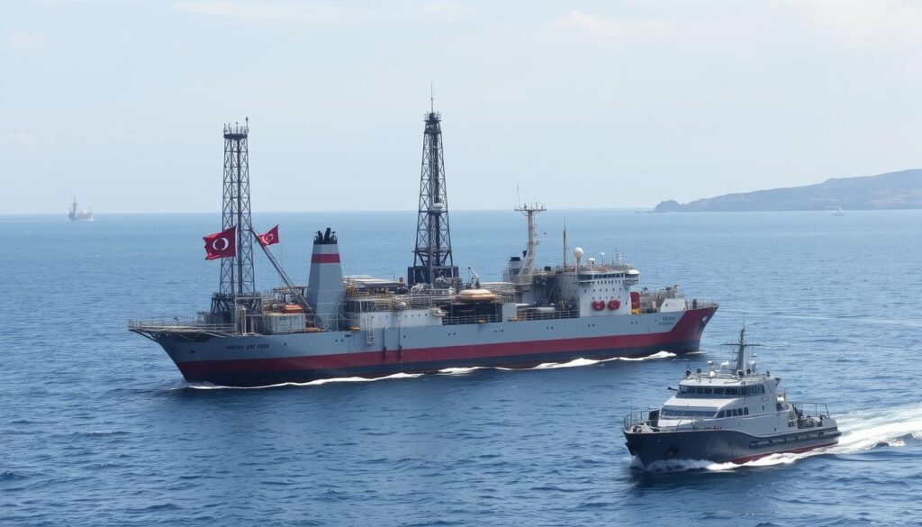 Kapal pengeboran Turki di perairan Mediterania Timur yang mempengaruhi Stabilitas Siprus