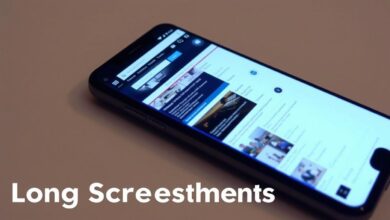 screenshot panjang android
