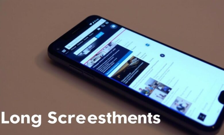 screenshot panjang android