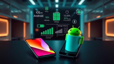 efisiensi baterai iOS vs Android