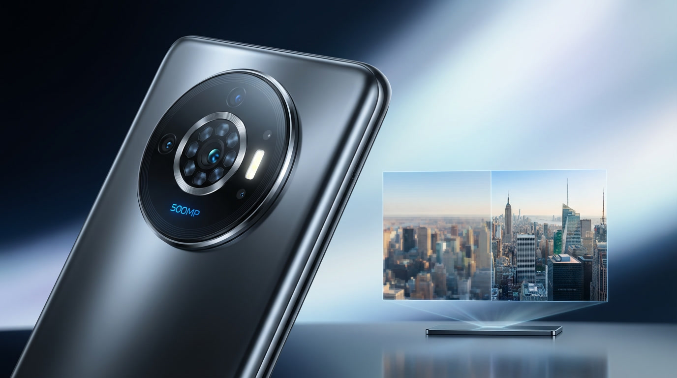 kamera smartphone 500MP megapixel tinggi